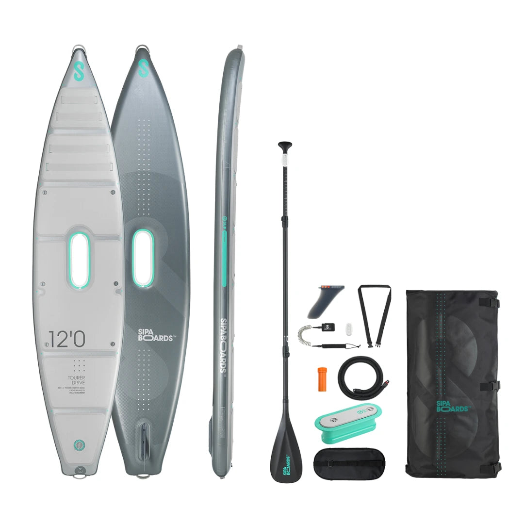 SIPA Silver Electric Touring SUP Bundle