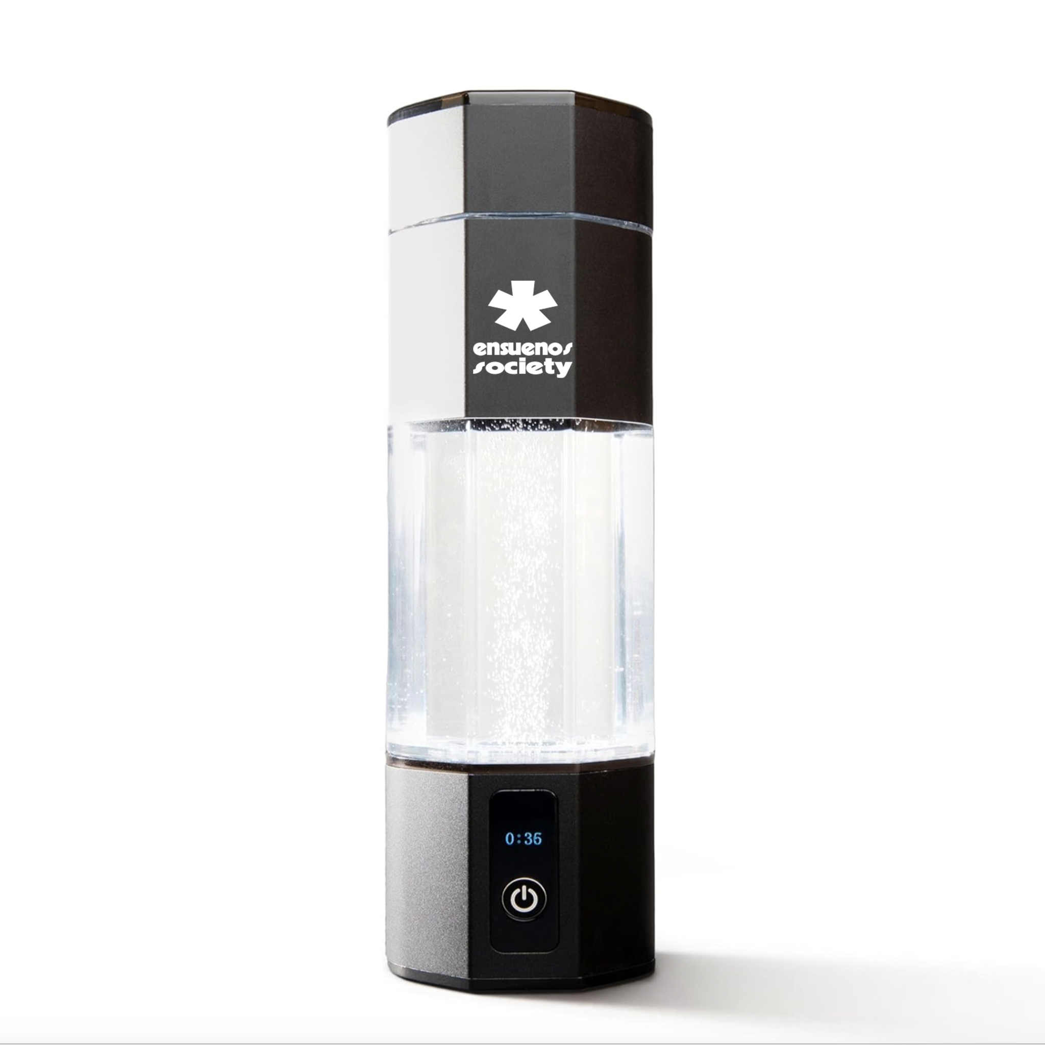 Ensuenos Society H2GO Hydrogen Water Bottle With Hydrogen Inhalation