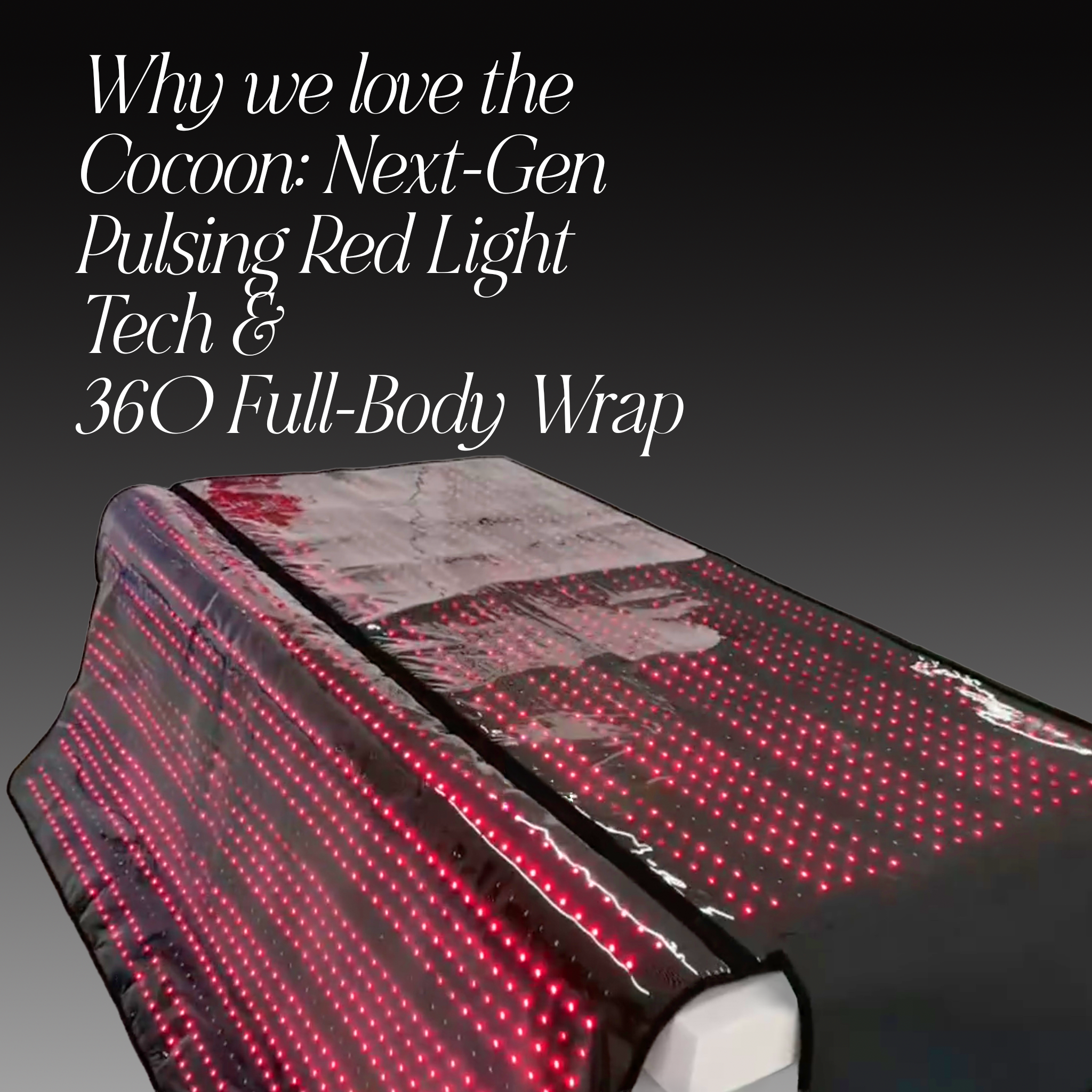 Emsuenos Society Pulsed Red Light Cocoon