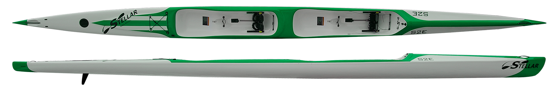 Stellar Double Elite Alpha Surf Ski Kayak 7835